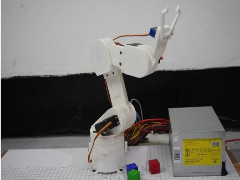 Robotic Arm Using Computer Vision – College of Science and Technology